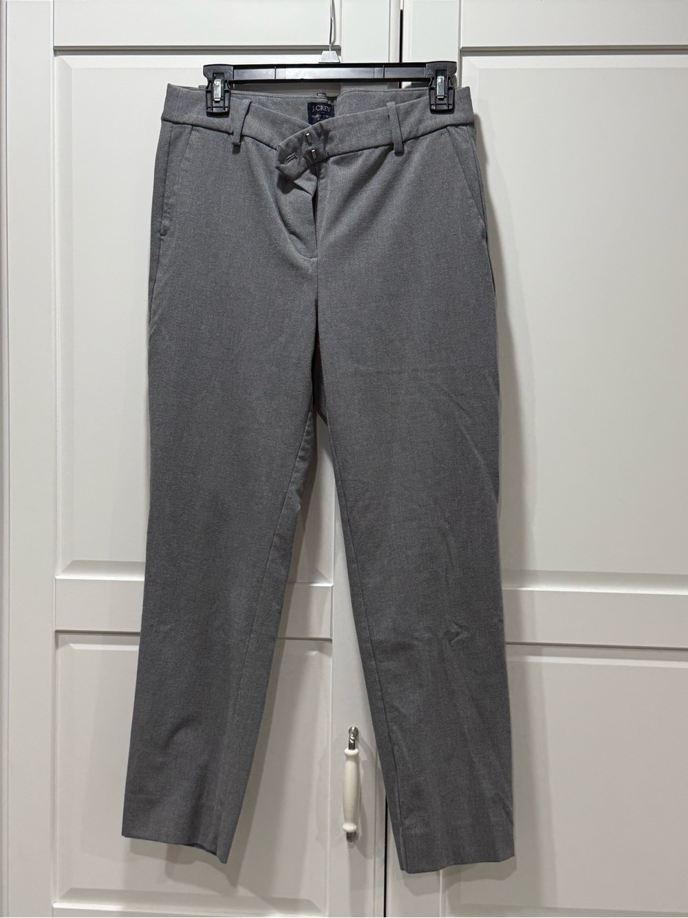 J. Crew Light Gray Ruby Crop Pants